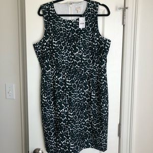 Printed Textured Cotton Dress